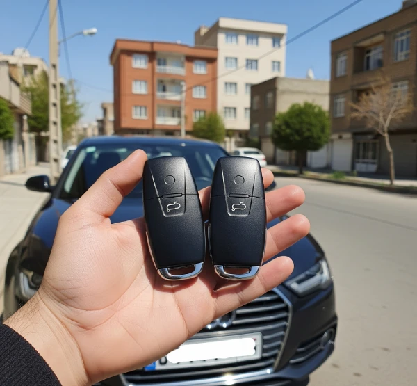 ساخت سوئیچ و ریموت آئودی