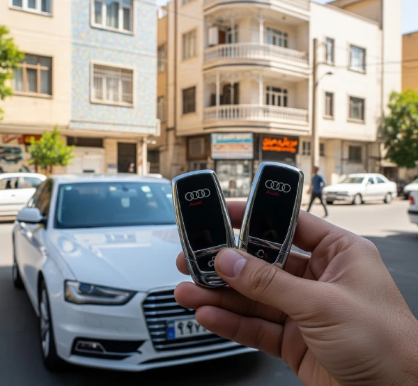 ساخت سوئیچ و ریموت آئودی