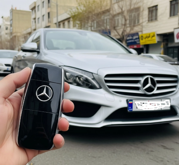 ساخت ریموت و سوئیچ بنز
