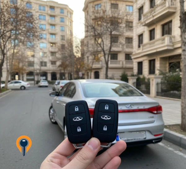 ساخت سوئیچ و ریموت خودرو چری