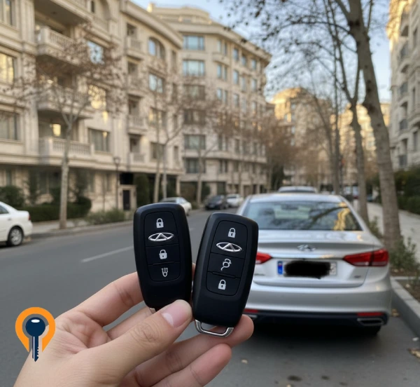 ساخت سوئیچ و ریموت خودرو چری