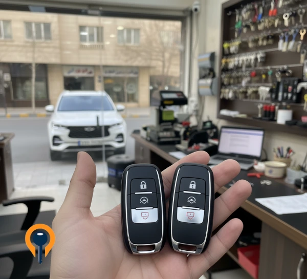 ساخت سوئیچ و ریموت خودرو چری
